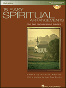 15 Easy Spiritual Arrangements Vocal Solo & Collections sheet music cover